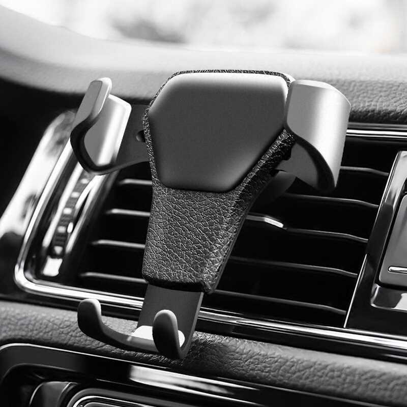 New universal Gravity Car Holder For phone in Car Air Vent Clip Mount No Magnetic Mobile Phone Holder Cell Stand