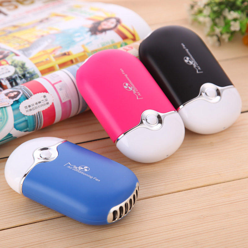 Top Fashion portable rechargeable hand held eyelash Hanging stand charging battery operated mini fan dryer with home travel