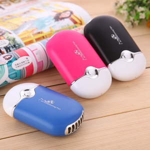 Top Fashion portable rechargeable hand held eyelash Hanging stand charging battery operated mini fan dryer with home travel