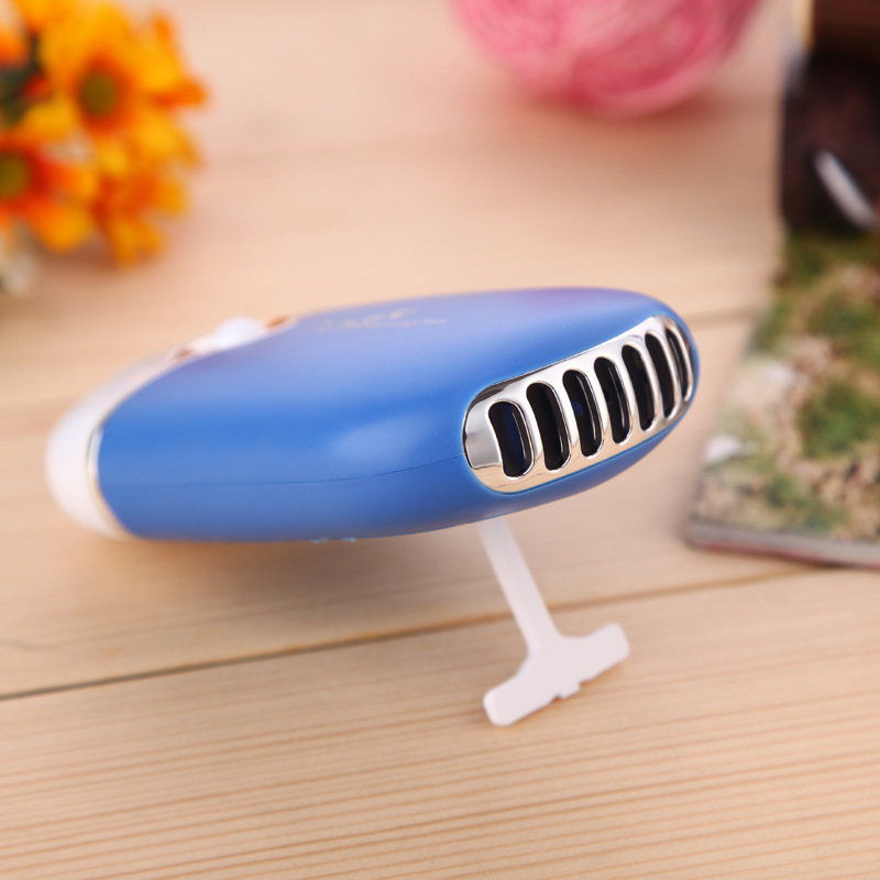 Top Fashion portable rechargeable hand held eyelash Hanging stand charging battery operated mini fan dryer with home travel