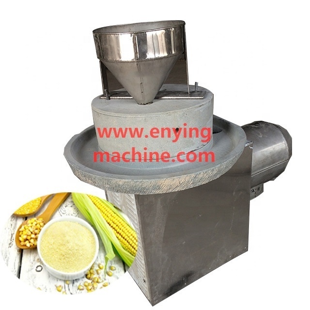 small scale maize flour stone milling grinding machine