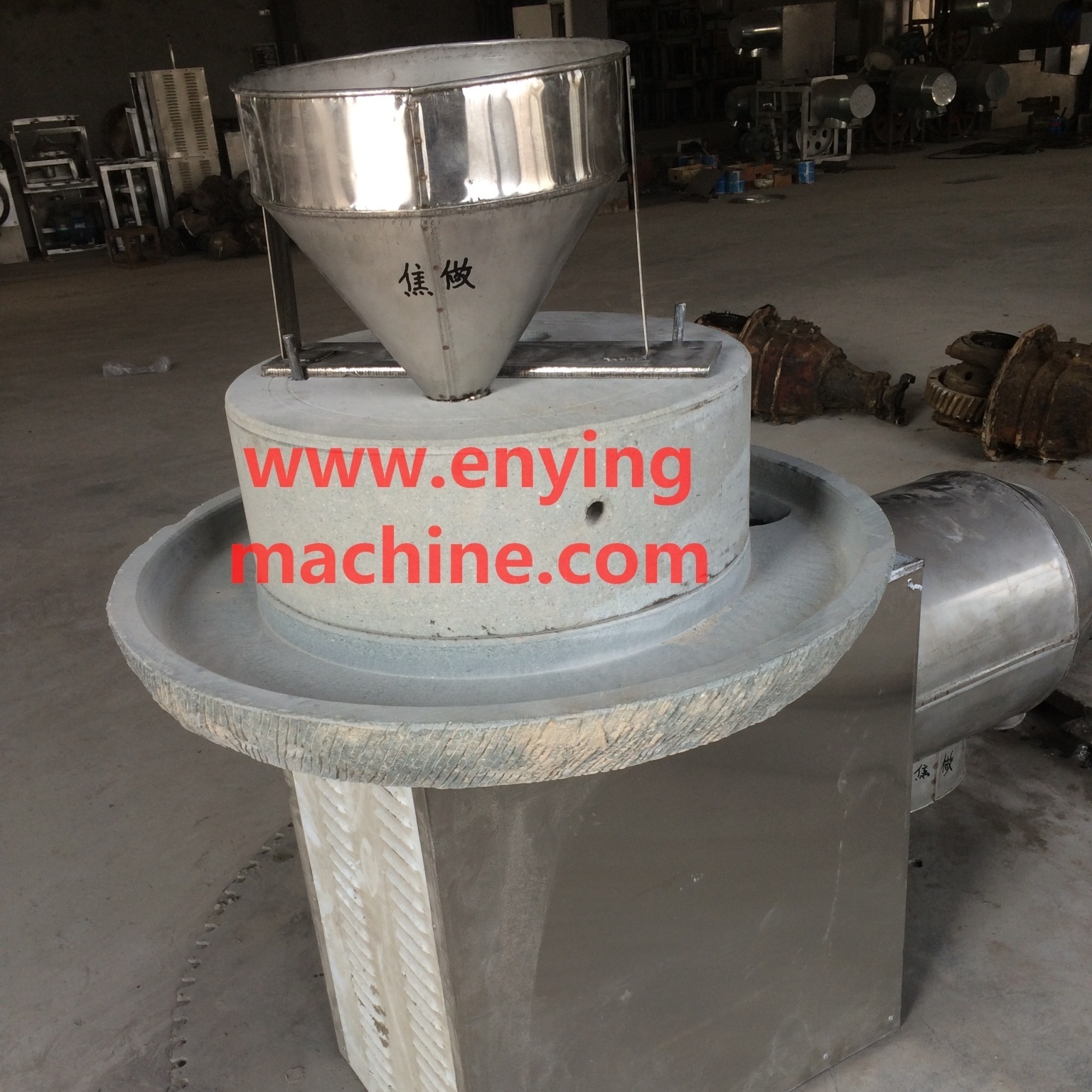 small scale maize flour stone milling grinding machine