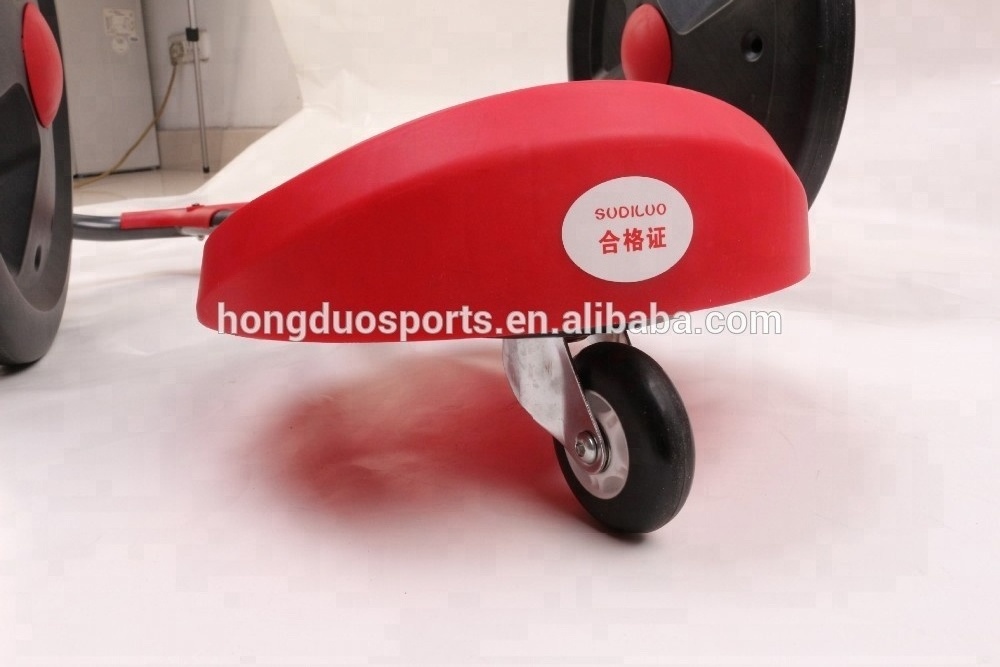 Hot selling children twist car hand cart trolley big wheels toy cars