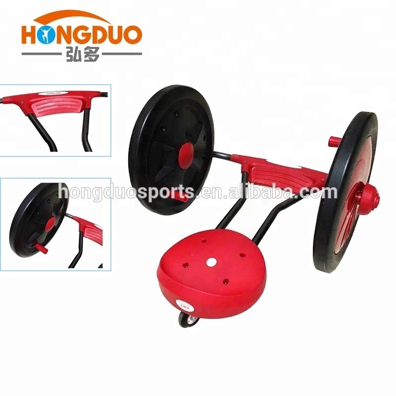 Hot selling children twist car hand cart trolley big wheels toy cars