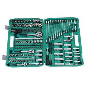 215pcs Automotive Tools Auto Repair Mechanic Tool Set  socket set  ratchet wrench with spanner set