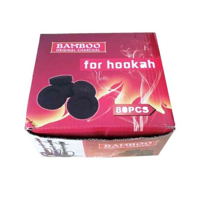 Hongfa hooka incense briquette round charcoal for export