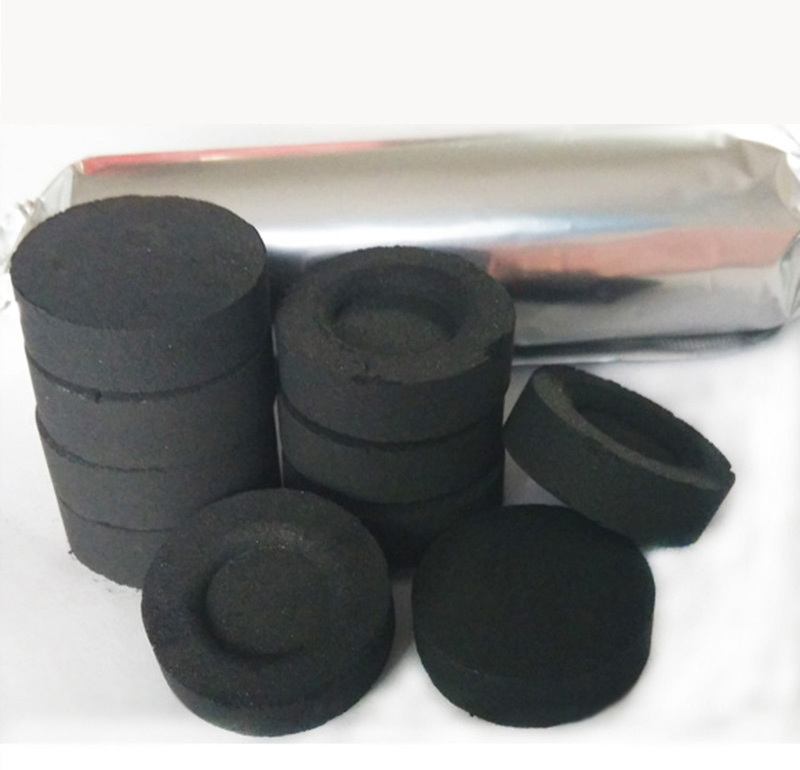 Hongfa hooka incense briquette round charcoal for export