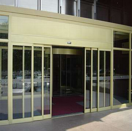 Automatic Glass Doors Big Balcony Heavy Duty Villa Double Glazed Modern Casement Front Entrance Bathroom Swing Doors