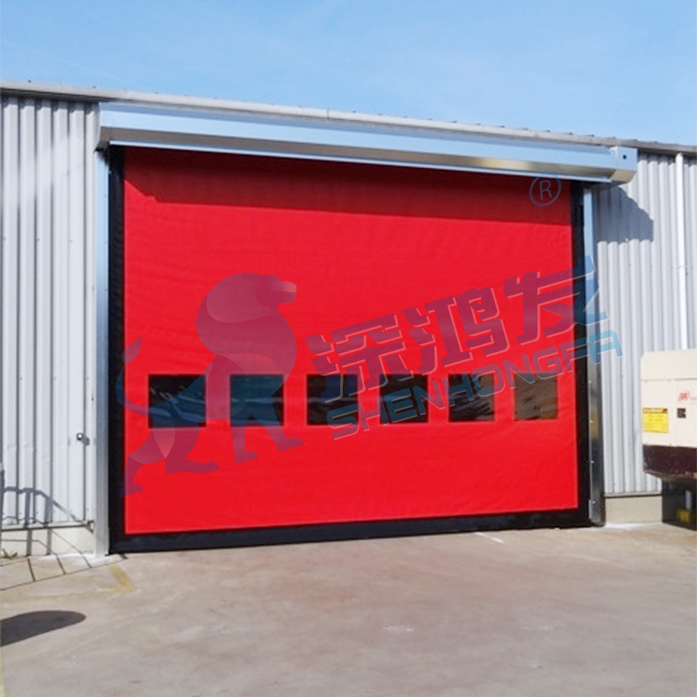 Custom Repair Dust Barrier Industrial High Speed Door Zipper Anti Dust Tarp Engines For Quick Plastic/PVC Zipper Doors