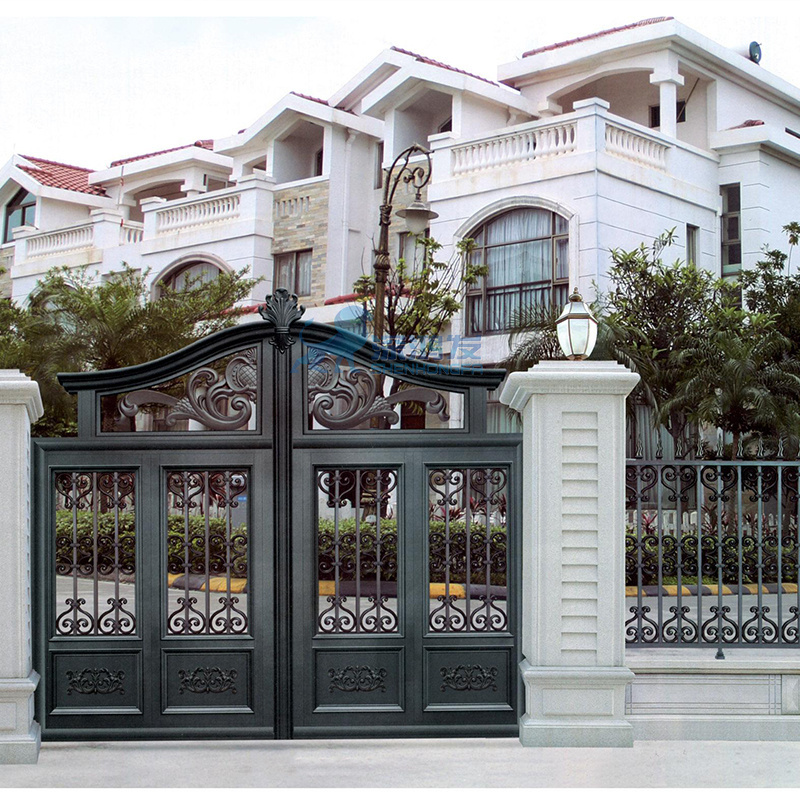 Luxury style villa door aluminum alloy thickened aluminum villa door