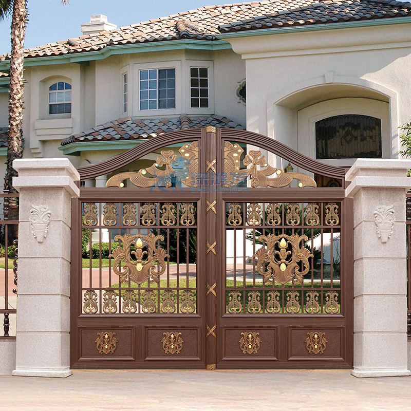 Luxury style villa door aluminum alloy thickened aluminum villa door