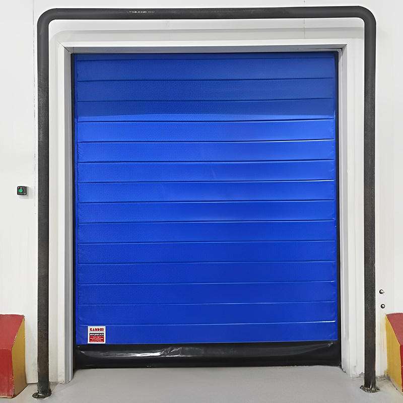 Cold Storage High Speed Door Good Sealing Insulated Doors For Cold Rooms Freezer Fast Rolling Door Supplier