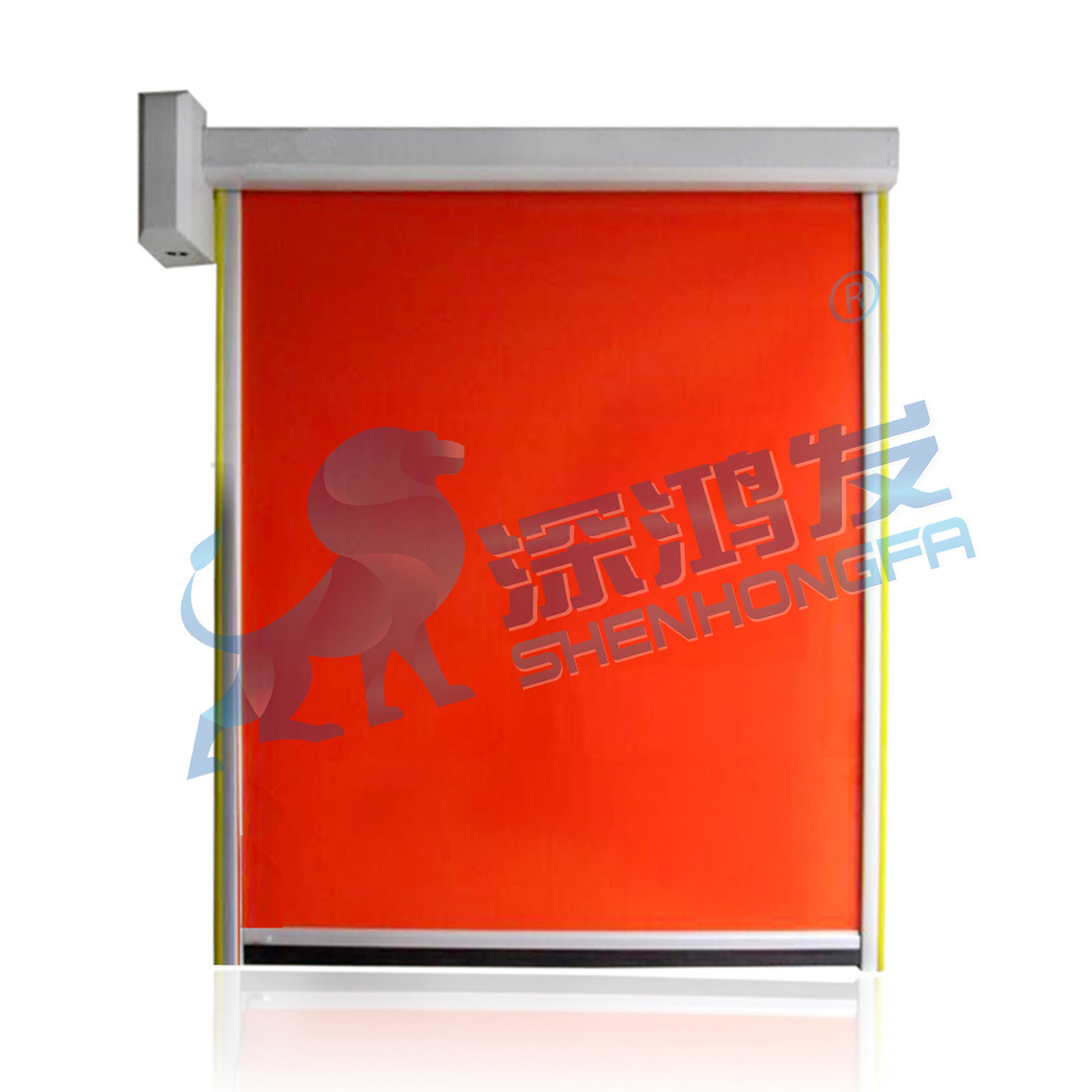 Custom Repair Dust Barrier Industrial High Speed Door Zipper Anti Dust Tarp Engines For Quick Plastic/PVC Zipper Doors