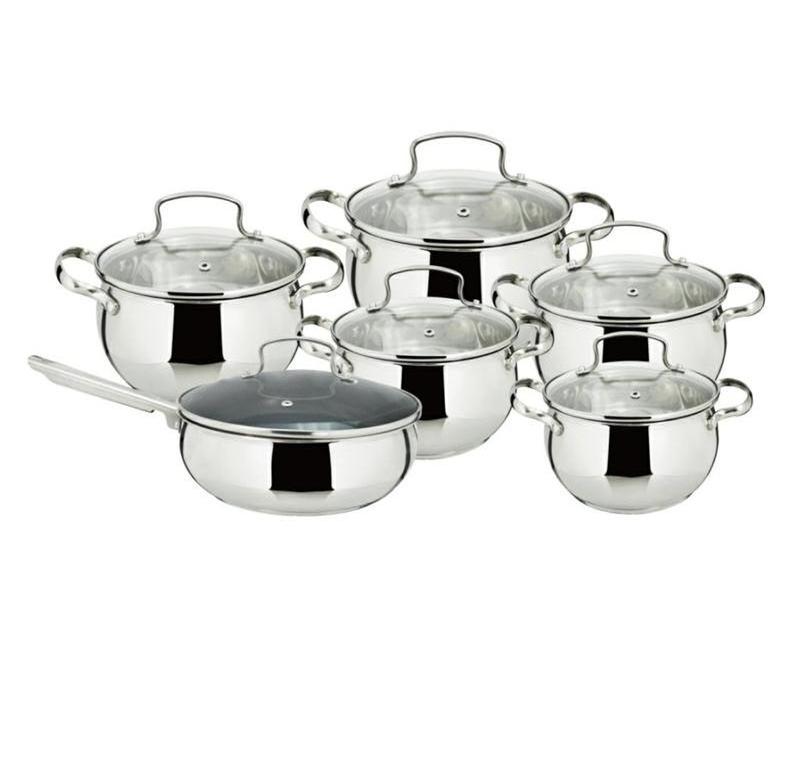 Factory price kitchenware distributors german swiss switzerland royalty line king parini potobelo  king parini potobelo cookware