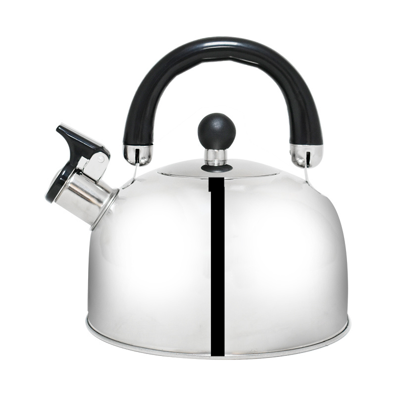 OEM ODM Brushed Food Grade304 Stainless Steel Hot Water Whistling Kettles tea pots kettles