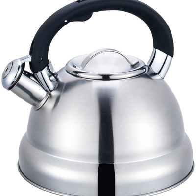 Whistling Tea Kettle 3.0L Tea Pot Customized black bakelite  handle  Hot Water Teapot for ALL Stovetop