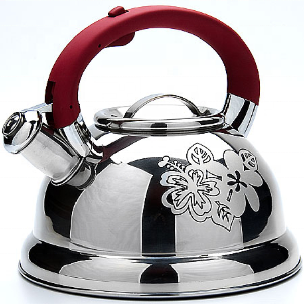 304 Whistling Teapot Tea Pot Water Kettle Tea Kettle Home Kitchen Whistle Kettles Induction Hot Water Pot