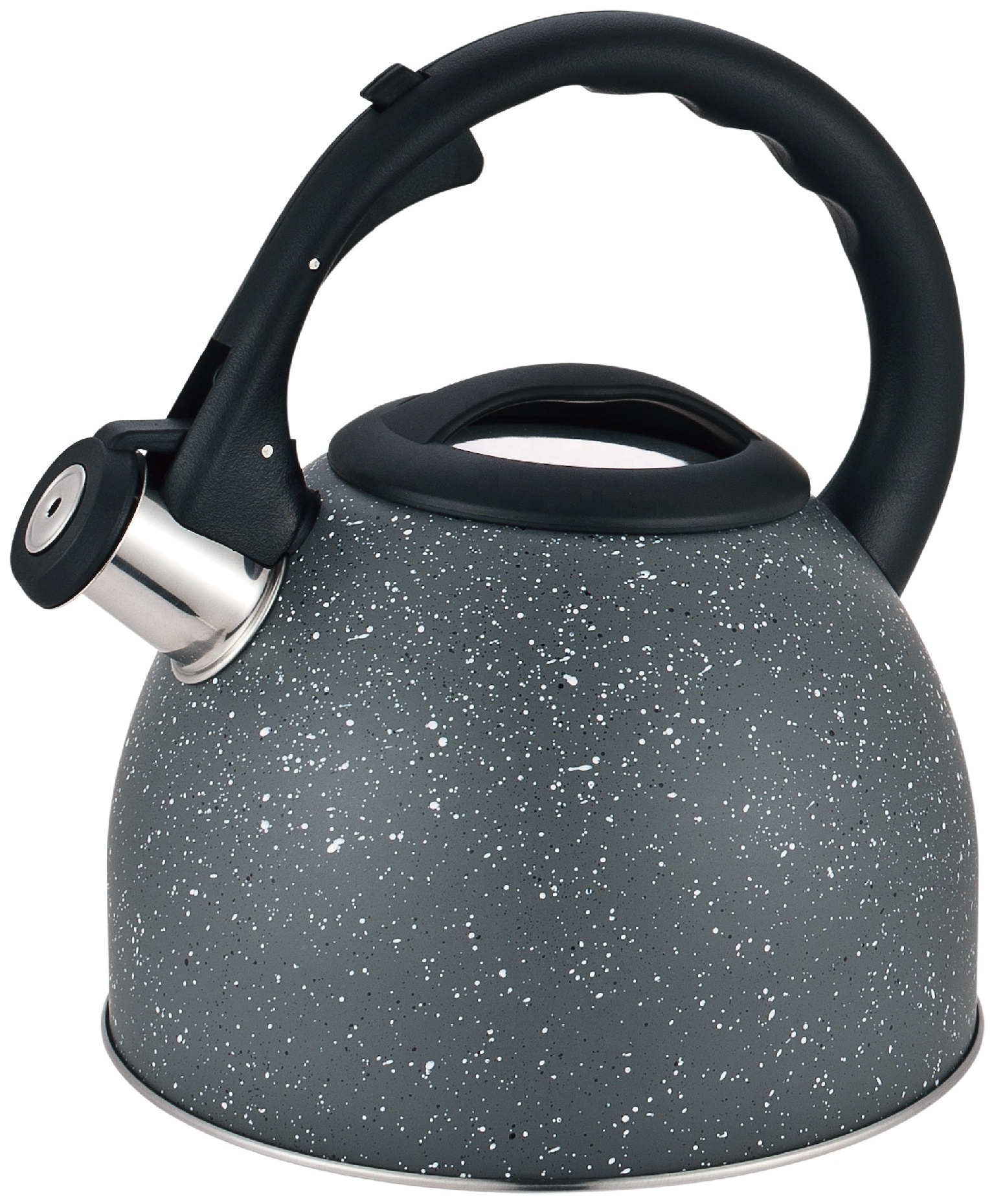 2.5L stainless steel whistling tea water kettle with bakelite handle