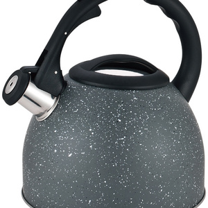 2.5L stainless steel whistling tea water kettle with bakelite handle