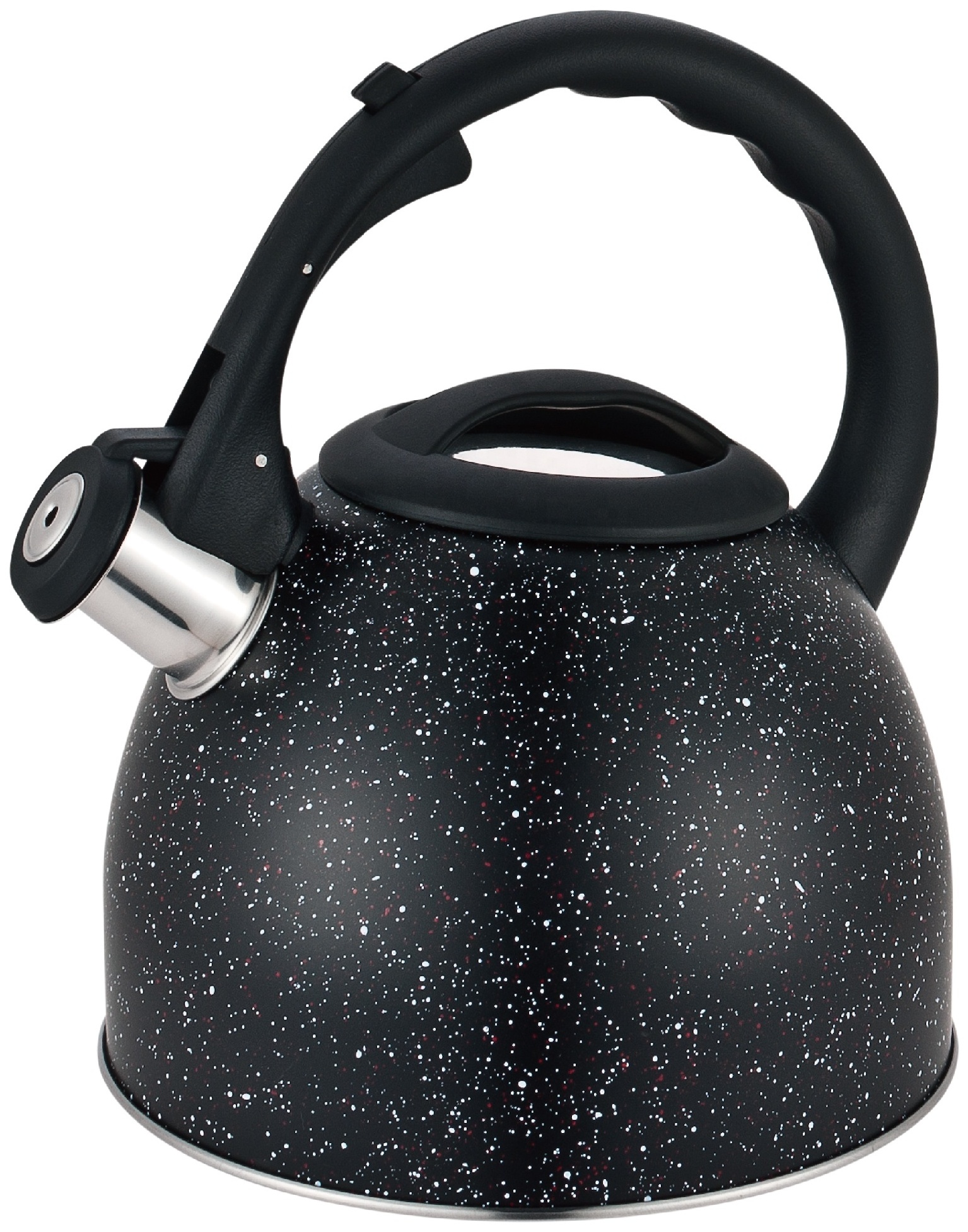 2.5L stainless steel whistling tea water kettle with bakelite handle