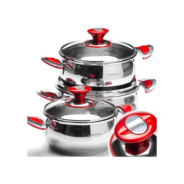 Soup and Stock Pot  Cookware Sets Kitchen Pots and Pans Enamel Cast Iron Cookware Set Non stick coating cookware sets