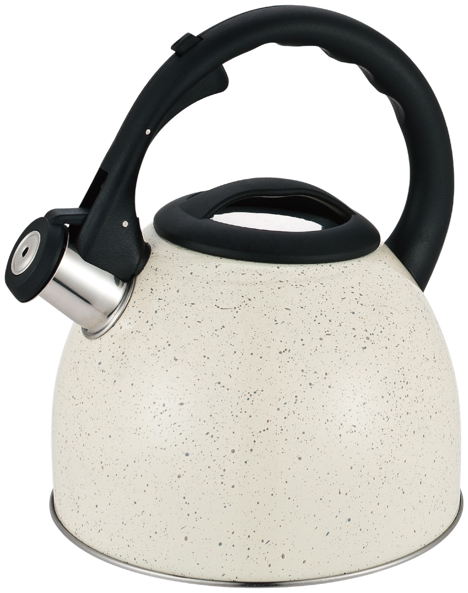 2.5L stainless steel whistling tea water kettle with bakelite handle