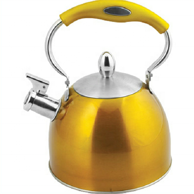 Hot Cute colorful water stainless steel whistling kettle spout cooking water tea pot