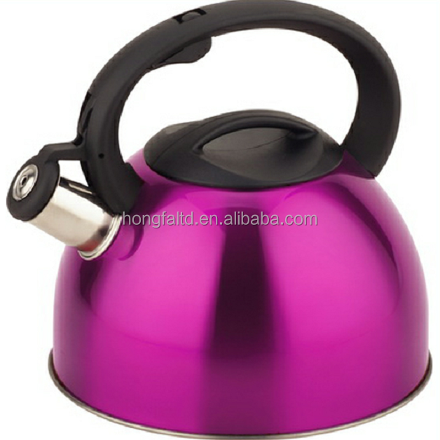 Red Color Tea Kettles Stovetop Teapot 3. 5 Liter Stainless Steel Hot Water Kettle Whistling Fast to Boil Whistling Teakettles