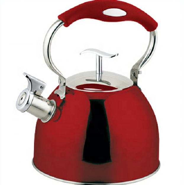 Hot Cute colorful water stainless steel whistling kettle spout cooking water tea pot