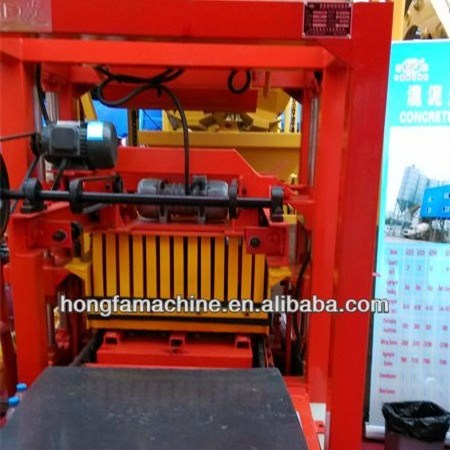 brick machine price QTJ4-26 ecological widely used small concrete interlocking block making machine price maquina bloquera