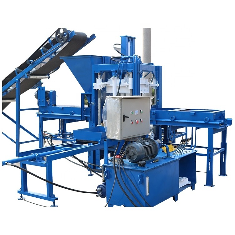 qt3-20 Brick Making Machine Semi Automatic Concrete Block Making Equipment Brick Maker Machine