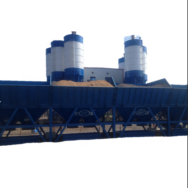 Hls120 New Price 25 To 180M3 Stationary Ready Mix Cement Concrete Batching Machine Plant/concrete mixing plant