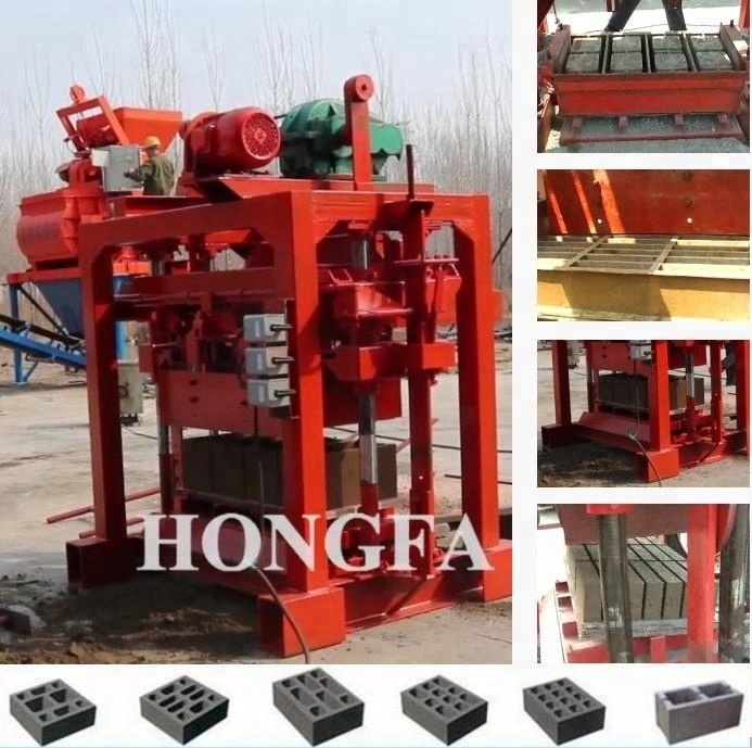 QTJ4-35 Ecological Profitable Siporex Brick Price Small Cheap Block Making Machines For Home Business Maquina Bloquera Ponedora