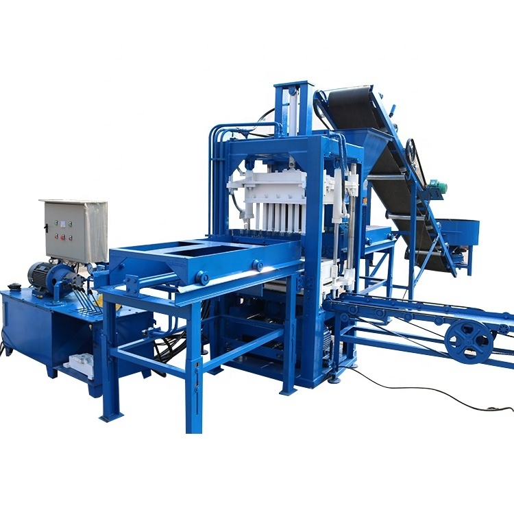 qt3-20 Brick Making Machine Semi Automatic Concrete Block Making Equipment Brick Maker Machine