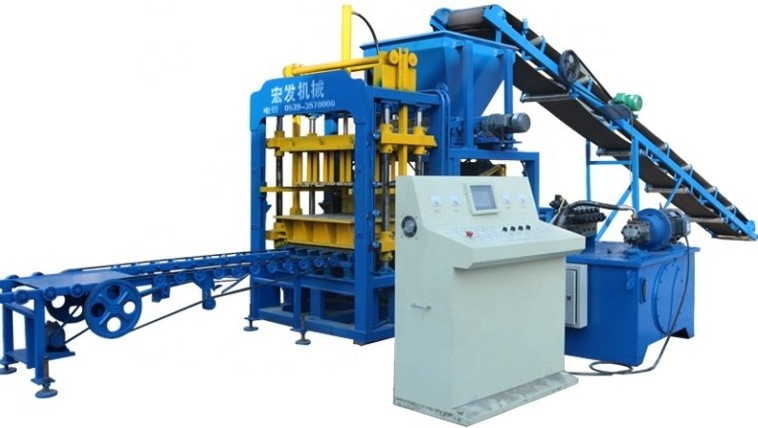 building rubble material block machine construction waste brick making machinery qt4-15b