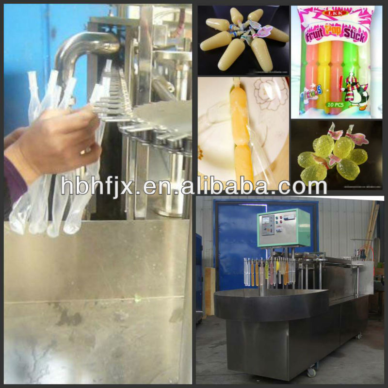 Soft tube fill machine Popsicle ice pop/ice lolly fill seal machine