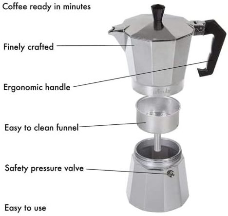 3/6/9/12 Cup Aluminium Moka Coffee Percolator Espresso Coffee Maker