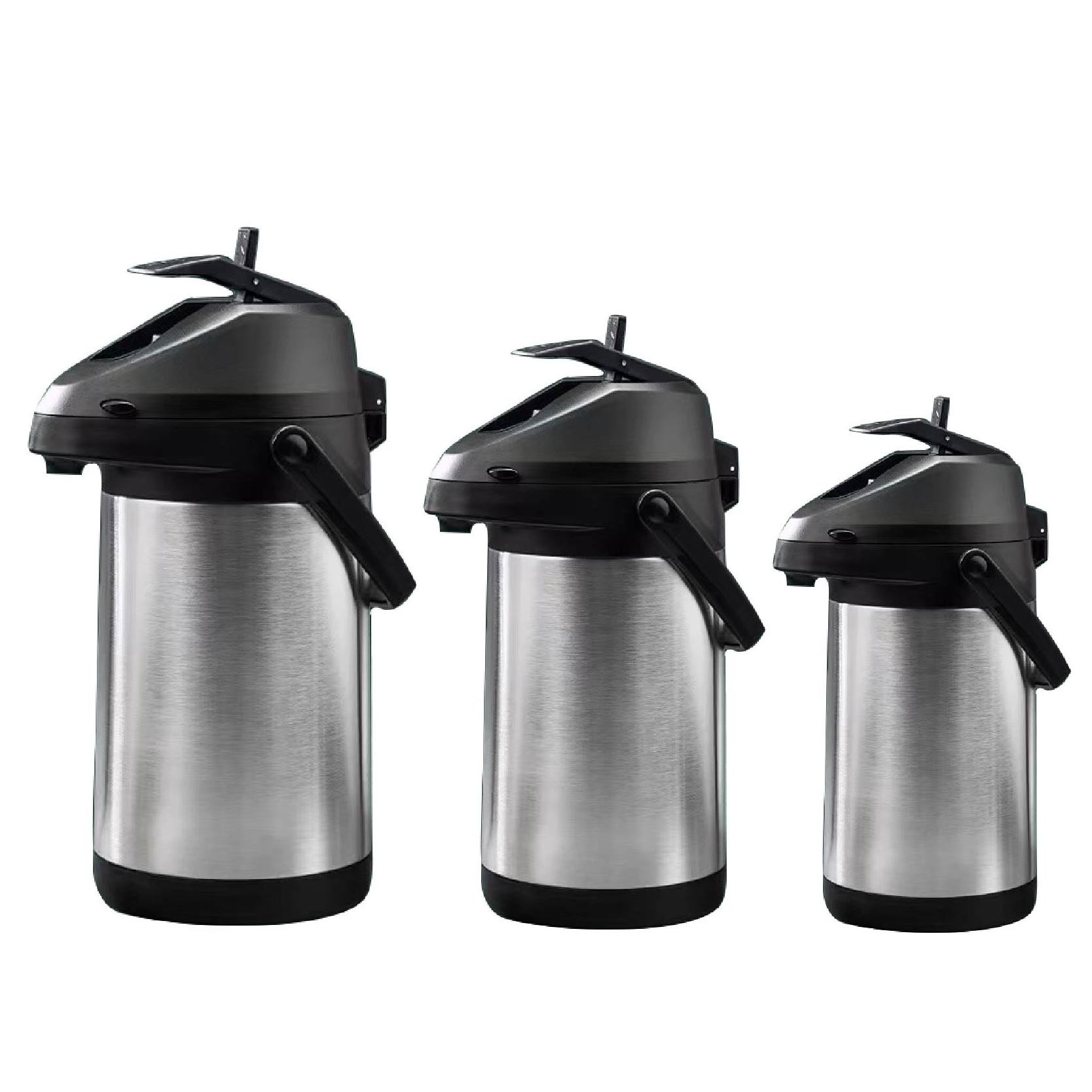 Coffee Airpot Thermal Carafe Dispenser With Pump Stainless Steel Vacuum Insulated Lever