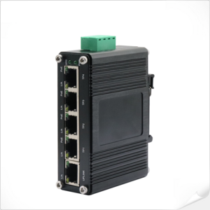 Plug-and-Play 5 Port 10/100/1000T Mini Industrial Passive Gigabit Switch with POE Network Switch