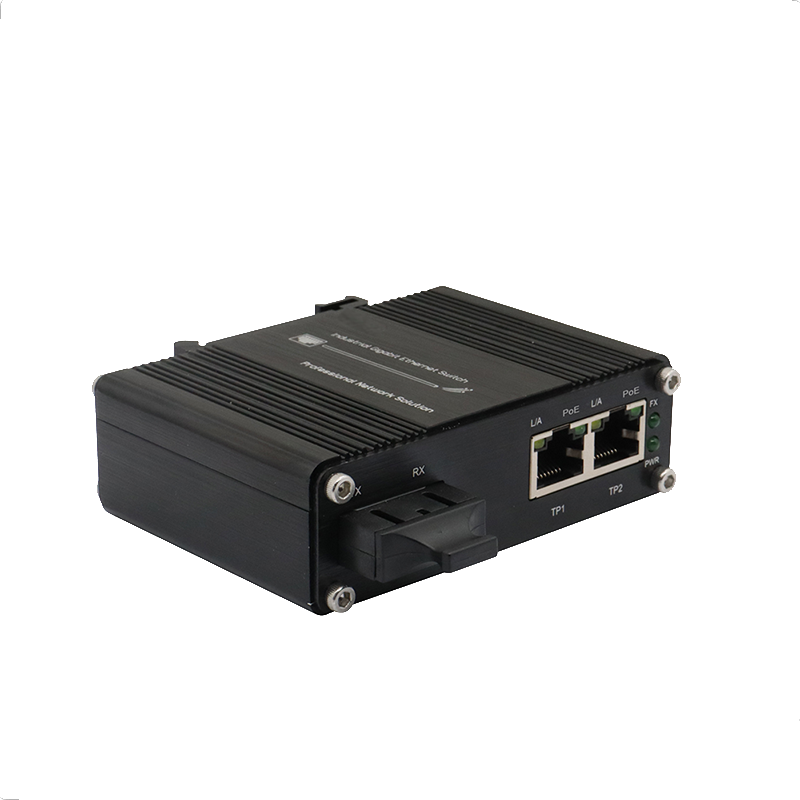 10/100Mbps Media Converter 1310nm SC Fiber Optic POE Medic Converter for CCTV surveillance System