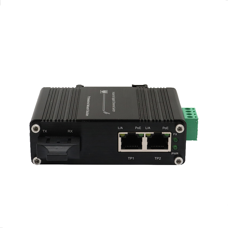 10/100Mbps Media Converter 1310nm SC Fiber Optic POE Medic Converter for CCTV surveillance System