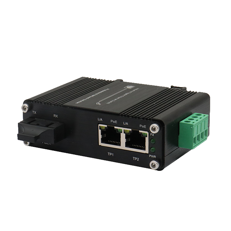 10/100Mbps Media Converter 1310nm SC Fiber Optic POE Medic Converter for CCTV surveillance System