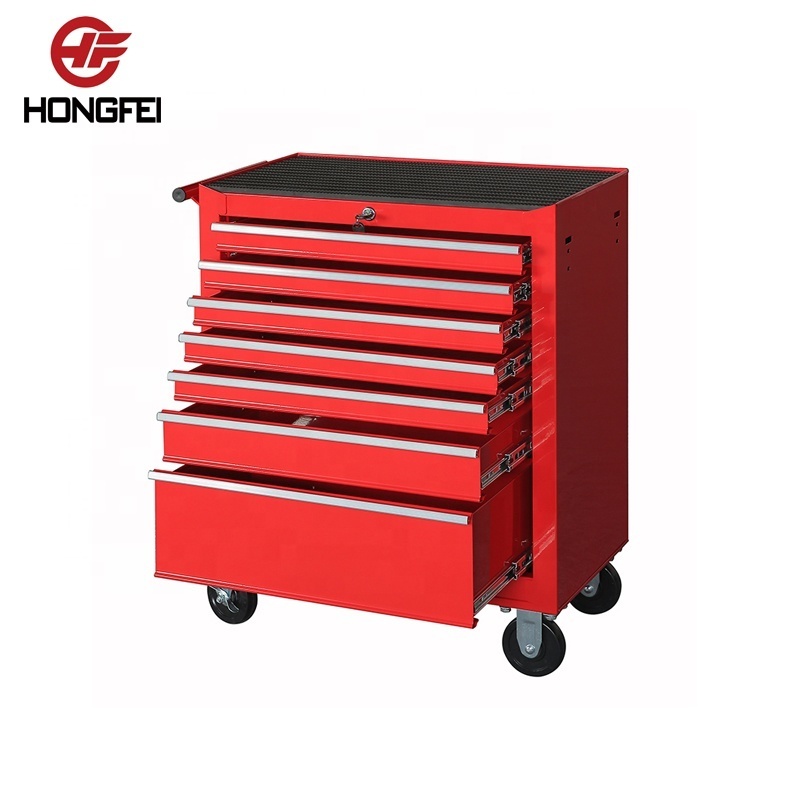 Middle Mechanics Lockable Roller Bearing Tool Chest With Tools