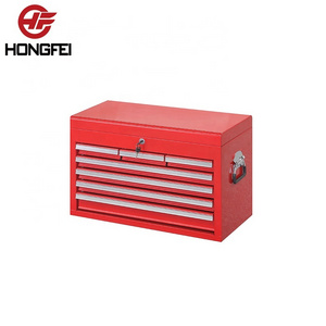 Hongfei DIY 9 Drawers Steel Top Tool Chest Red Blue Black