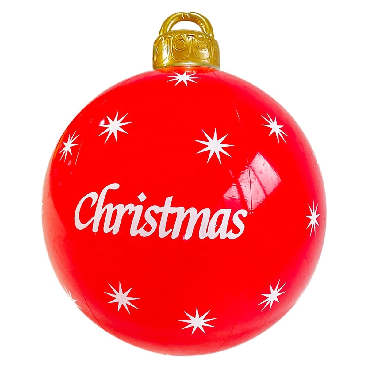 2021 New 60 Cm Christmas Ball Christmas Tree Decoration Outdoor Inflatable Toy Home Christmas Gift Ball