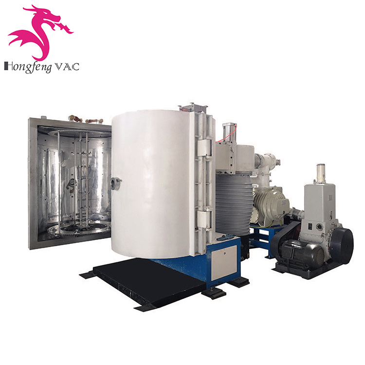 PVD Vacuum Chrome Plating Plastic Metalizing Coating Machine