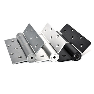 Cabinet Kitchen Door 6" Inch Metal Ball Bearing Pivot Flat Self Closing Aluminum Door Hinge For Swing Door