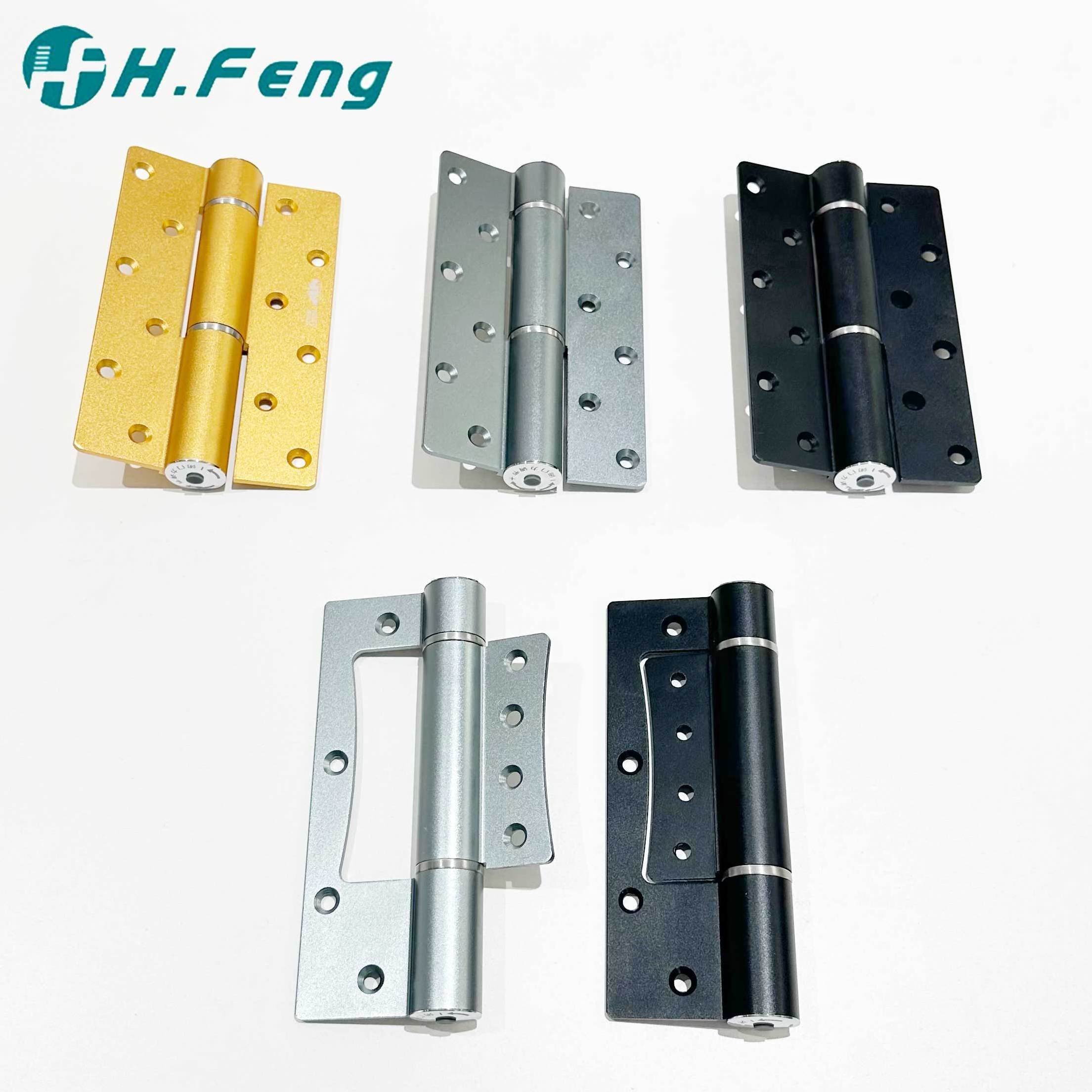 Heavy Duty Automatic Hidden Aluminum Door Pivot Hinge Hydraulic Damping Hydraulic Hinge Soft Close