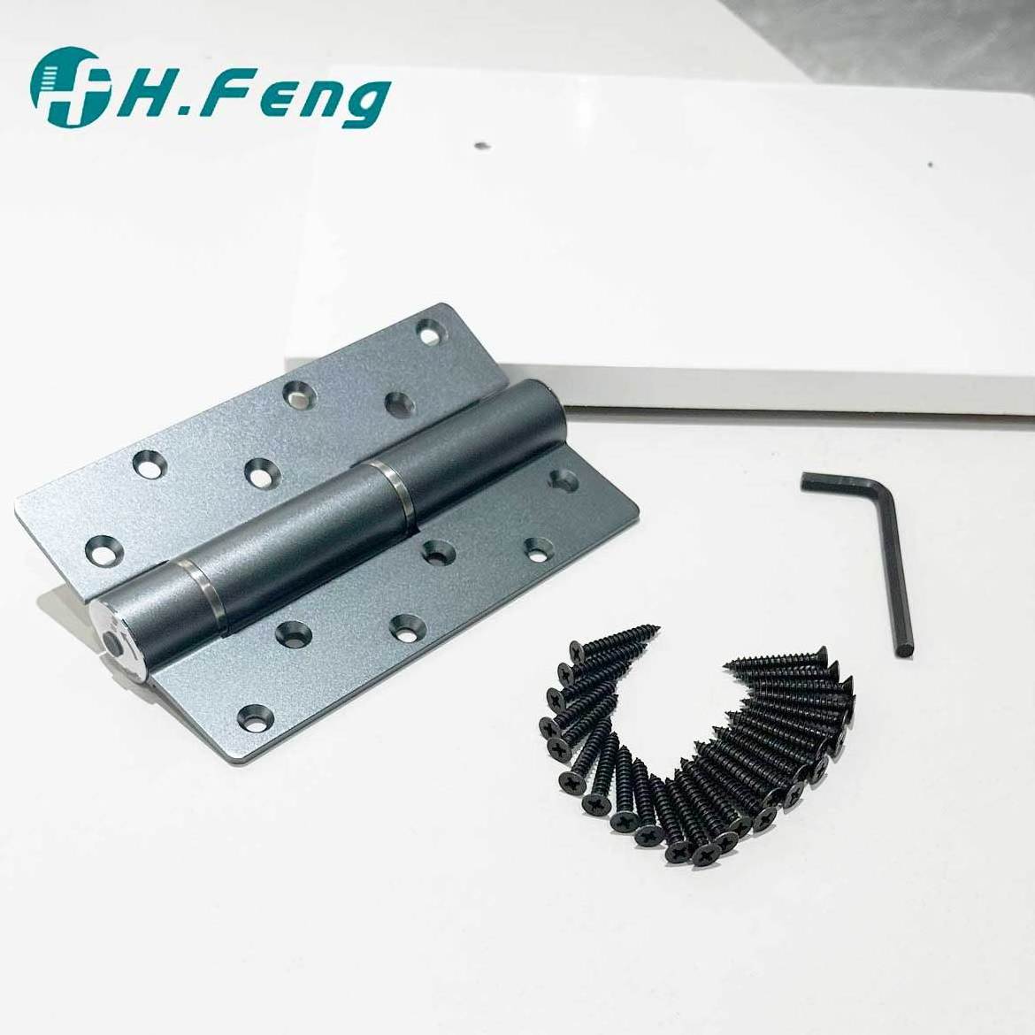 Heavy Duty Automatic Hidden Aluminum Door Pivot Hinge Hydraulic Damping Hydraulic Hinge Soft Close