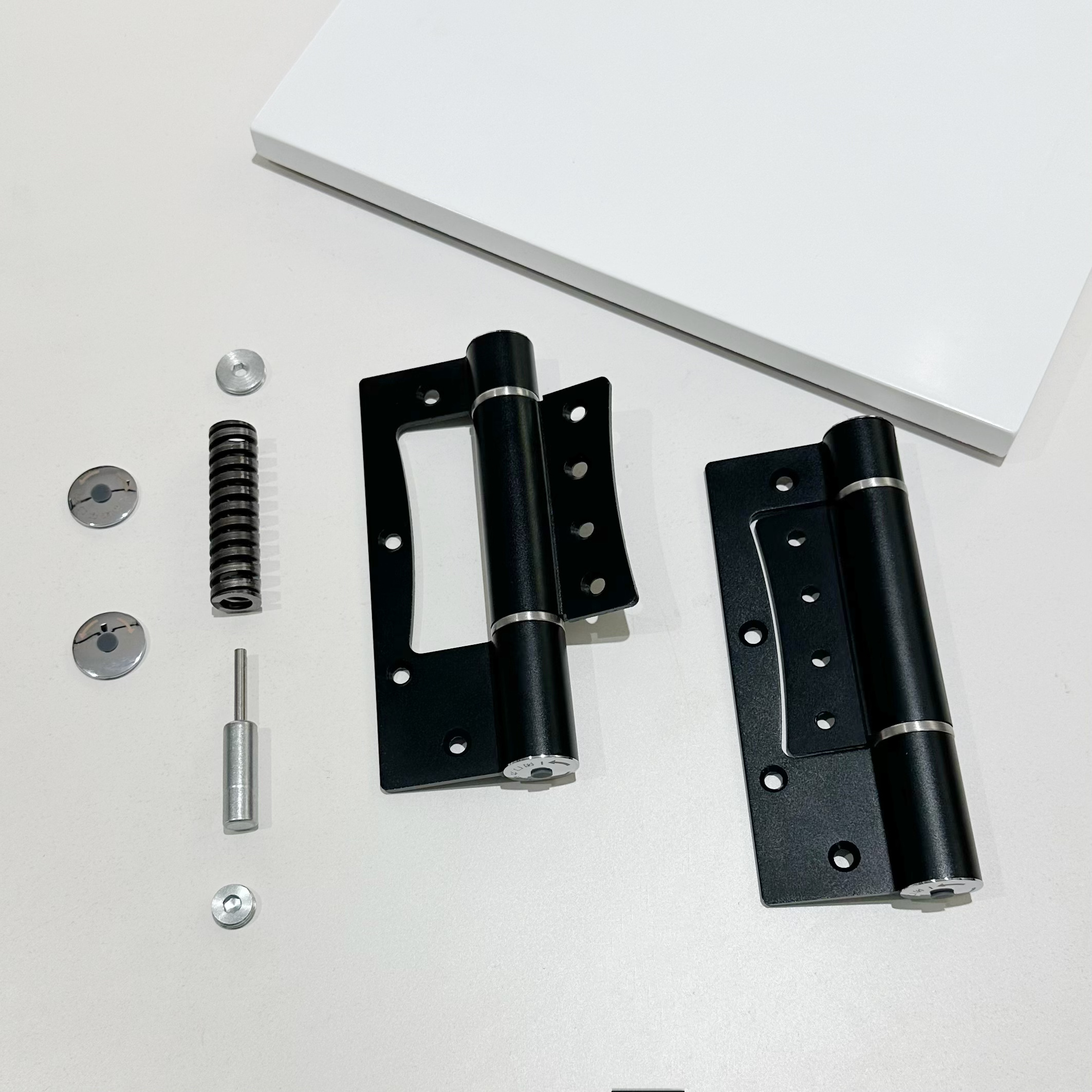 Durable Black Self Closing Hinge Door Heavy Duty Automatic Concealed Hinges For Aluminum Door